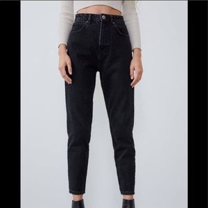 Zara High waisted mom jeans